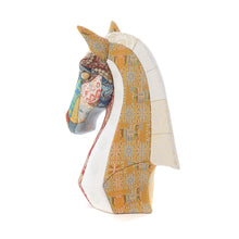 Load image into Gallery viewer, ART FABRIC OBJET anima horse "NIGHT" by Tatsumura Art Textile x Koikko