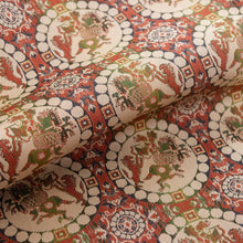 画像をギャラリービューアに読み込む, 花瓶敷 獅子狩文錦