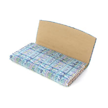 Load image into Gallery viewer, Kaishi Paper Container (Tea-things) (KUSURI-DANA-NO HEBI)(The Snake on the Medicine Cabinet)(blue)