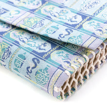 Load image into Gallery viewer, Kaishi Paper Container (Tea-things) (KUSURI-DANA-NO HEBI)(The Snake on the Medicine Cabinet)(blue)