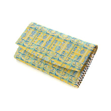 Load image into Gallery viewer, Kaishi Paper Container (Tea-things) (KUSURI-DANA-NO HEBI)(The Snake on the Medicine Cabinet)(blue)