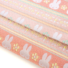 画像をギャラリービューアに読み込む, 懐紙入 ミッフィー段文(オレンジ)