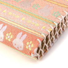 画像をギャラリービューアに読み込む, 懐紙入 ミッフィー段文(オレンジ)