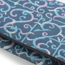 画像をギャラリービューアに読み込む, 皮裏名刺入 瑞龍楚繍文