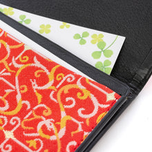 画像をギャラリービューアに読み込む, 皮裏名刺入 瑞龍楚繍文