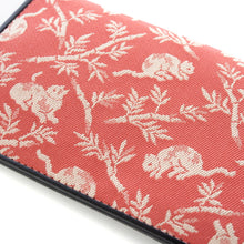 画像をギャラリービューアに読み込む, 縦型カードケース 竹林猫繋文錦