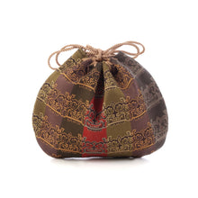 画像をギャラリービューアに読み込む, ミニ巾着 獅噛文長斑錦