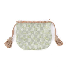 画像をギャラリービューアに読み込む, ミニ巾着 むこうむきミッフィー(グリーン)