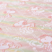 画像をギャラリービューアに読み込む, 古帛紗 スヌーピーと宝さがし(オレンジ)