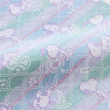 画像をギャラリービューアに読み込む, 古帛紗 スヌーピーと宝さがし(ブルー)