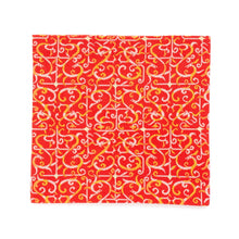 Load image into Gallery viewer, Ko-bukusa Cloth (Tea-things) (Zui-ryu Soshuu-mon_red)