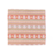 画像をギャラリービューアに読み込む, 古帛紗 ミッフィー段文(オレンジ)
