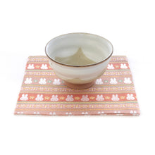 画像をギャラリービューアに読み込む, 古帛紗 ミッフィー段文(オレンジ)