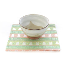 画像をギャラリービューアに読み込む, 古帛紗 ミッフィー段文(グリーン)