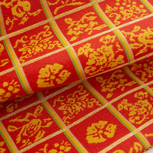 画像をギャラリービューアに読み込む, 古帛紗 四君子格子