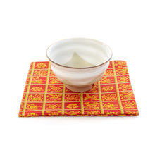 画像をギャラリービューアに読み込む, 古帛紗 四君子格子