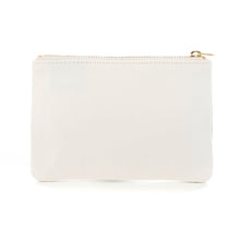 画像をギャラリービューアに読み込む, フラットポーチ(小) むこうむきミッフィー(グリーン)