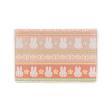 画像をギャラリービューアに読み込む, 縦型カードケース ミッフィー段文(オレンジ)