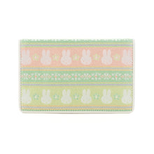 画像をギャラリービューアに読み込む, 縦型カードケース ミッフィー段文(グリーン)