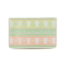 画像をギャラリービューアに読み込む, 縦型カードケース ミッフィー段文(グリーン)