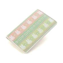 画像をギャラリービューアに読み込む, 縦型カードケース ミッフィー段文(グリーン)