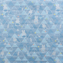 Load image into Gallery viewer, Dashi-bukusa Cloth "SANKAKU miffy (blue) "