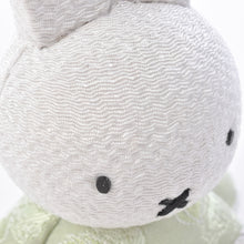Load image into Gallery viewer, Wooden doll "MUKOU-MUKI miffy (green)"