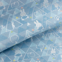 Load image into Gallery viewer, Ko-bukusa Cloth "SANKAKU miffy (blue)"