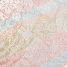 Load image into Gallery viewer, Small Pouch "miffy HANA-KARUTA(champagne gold)"