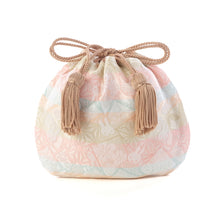 Load image into Gallery viewer, Small Pouch "miffy HANA-KARUTA(champagne gold)"