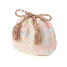 Load image into Gallery viewer, Small Pouch "miffy HANA-KARUTA(champagne gold)"