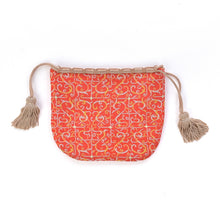画像をギャラリービューアに読み込む, ミニ巾着 瑞龍楚繍文