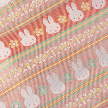 画像をギャラリービューアに読み込む, ミニ巾着 ミッフィー段文(オレンジ)