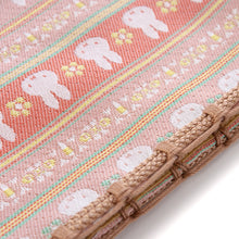 画像をギャラリービューアに読み込む, ミニ巾着 ミッフィー段文(オレンジ)