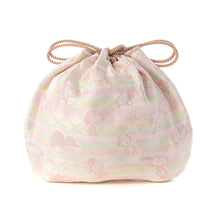 画像をギャラリービューアに読み込む, ミニ巾着 スヌーピーと宝さがし(オレンジ)