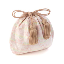 画像をギャラリービューアに読み込む, ミニ巾着 スヌーピーと宝さがし(オレンジ)