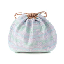 画像をギャラリービューアに読み込む, ミニ巾着 スヌーピーと宝さがし(ブルー)