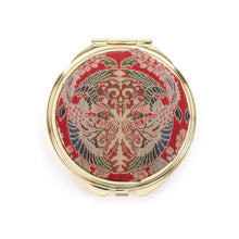 Load image into Gallery viewer, Compact Mirror – Kiri-ni Mukai-houou Maru-mon Nishiki