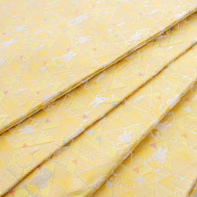 Load image into Gallery viewer, Sitate-nagoya-obi "SANKAKU miffy (yellow)"