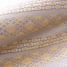 画像をギャラリービューアに読み込む, 仕立て名古屋帯 鱗巴桜段文