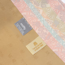 Load image into Gallery viewer, Sitate-nagoya-obi " miffy HANA-KARUTA(champagne gold)"