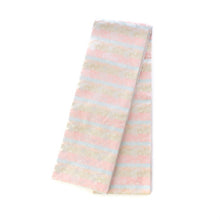 Load image into Gallery viewer, Reversible Obi-sash (half width) "miffy HANA-KARUTA(champagne gold)"×"MAN-MARU miffy(white)"