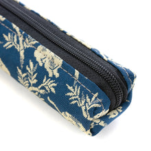 画像をギャラリービューアに読み込む, ペンシルケース 竹林猫繋文錦