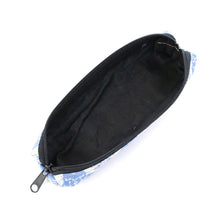 画像をギャラリービューアに読み込む, ペンシルケース 花鳥梅花文錦