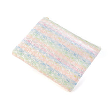 画像をギャラリービューアに読み込む, フラットポーチ(大) まんまるミッフィー(ホワイト)