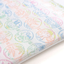 画像をギャラリービューアに読み込む, フラットポーチ(大) まんまるミッフィー(ホワイト)