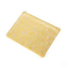 画像をギャラリービューアに読み込む, フラットポーチ(大) さんかくミッフィー(イエロー)