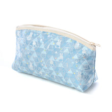 画像をギャラリービューアに読み込む, 半月ポーチ さんかくミッフィー(ブルー)