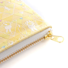 画像をギャラリービューアに読み込む, フラットポーチ(大) さんかくミッフィー(イエロー)