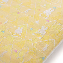 画像をギャラリービューアに読み込む, フラットポーチ(大) さんかくミッフィー(イエロー)